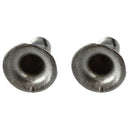 50 pcs Metal Pyramid Studs 10 mm Studded Black HOT