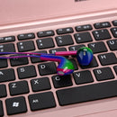3.5mm Wired In-Earphone Fashion Gradient Music Earbuds Stereo Earphone  Heads&+