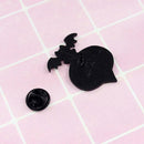 Pumpkin Ghost Badges Brooch Halloween Bat Bottle Backpack Pins Jewelry Gift A