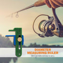 ABS Measuring Tools Movable Vernier Caliper Ruler for Fishing Line Fishhook A