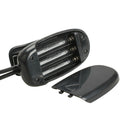Super Dual Arm 4 LED Flexible Book Light Clip-on Music Stand Computer Lamp