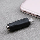 DC 5.5x2.1mm Female to Micro USB Male Power Converter Charger Adapter A