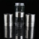 2 in 1 Manual Stainless Steel Kitchen Salt and Pepper Mill Grinder Muller