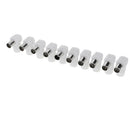 10x Right Angle 90 Degree F Connector RF Male Coaxial Plug For TV Aerial