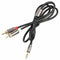1M 3.5mm Male Jack to 2 RCA Male AUX Analog Stereo Audio Y Adapter Cable Co W3N7