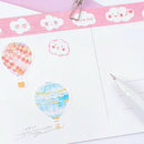 46pcs Confession Balloon DIY Diary Stickers Paper Lables Gifts Packaging Deco OZ