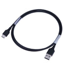 3.28ft USB Type-C to USB 3.0 Extension Cable Black for Phone Tablet PC