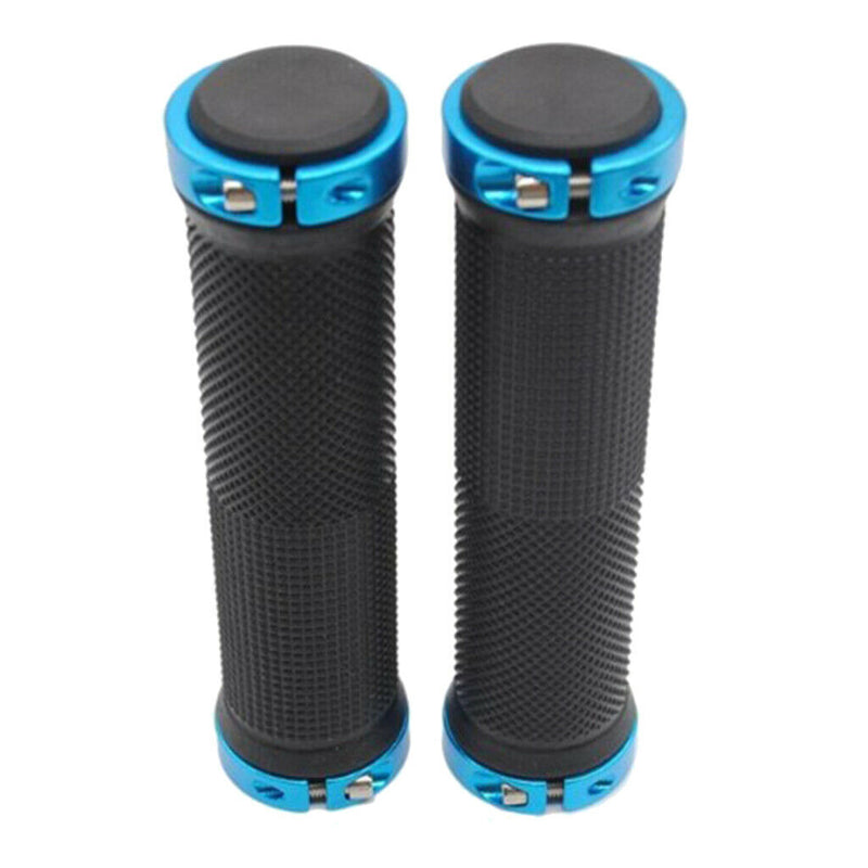 4 Pairs Biking Rubber Handlebar Grips Double Locking for Road BMX MTB Bike