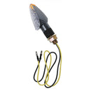 2 PCS 14 LED Signals Turn Signal Lights Amber Motorcycle F7V2