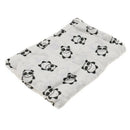 Cotton Lange New born Swaddle Blanket Sleeping bag 110 cm x 110 cm - Panda