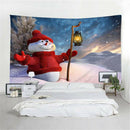 Christmas Decor Tapestry Wall Hanging Living Room Bedroom Dorms Backdrop 02