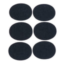 6Pcs Denim Fabric Patches Pants Jeans Patches Craft Repair Kit - Dark Blue