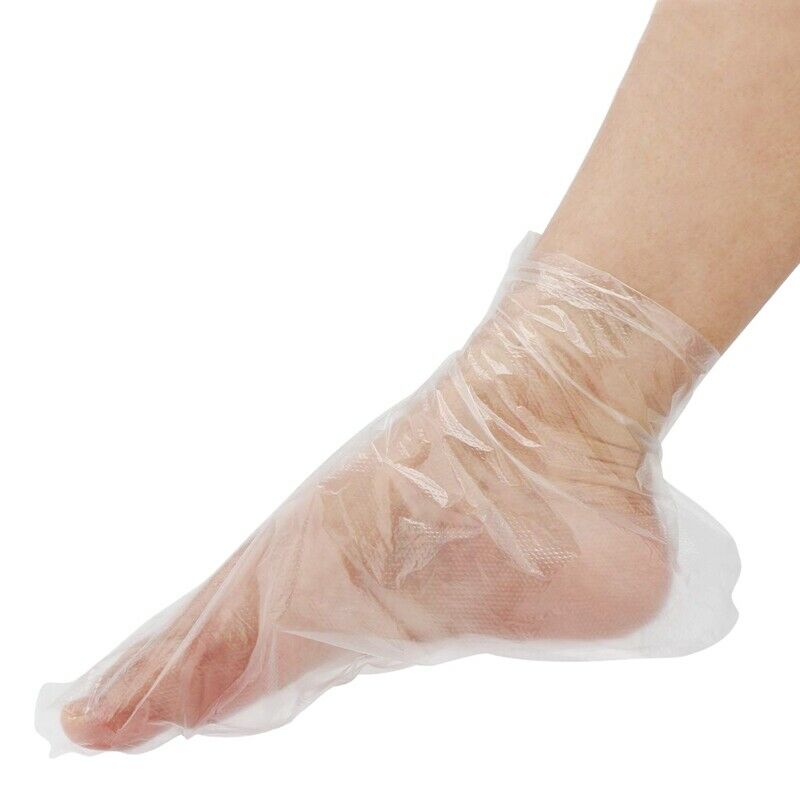 200Pcs Paraffin Wax Liners for Feet,Larger Thicker Thermal Therapy Plastic  V7Z3