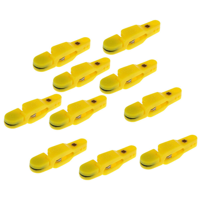 10x Offshore Fishing Adjustable Planer Board Snap Quick Release Clip Yellow