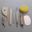 8 Pcs Pottery Clay Ceramics Molding Carving Sculpting Molding Pottery Tools Set