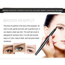 Music Flower Eye Makeup Set Black +Blue 2 in 1 Eyeliner Gel Waterproof Make