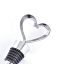 1pcs Heart Shaped Red Wine Champagne Wine Bottle Stopper Valentines WeddingS Hn