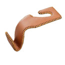 Universal Vehicle Car Auto Back Seat Holder Hook Headrest Hanger Bag Purse Brown