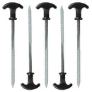 12pcs Tent Pegs Stable Outdoor Camping With Thread Beach Easy Install Ground Pin