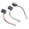 2 Pack Hands-Free Call Center Noise Cancelling Corded Monaural Headset Headphone