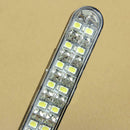 2PCS Practical 12V 30LED Car Day Running Lamp with Turn Light Function