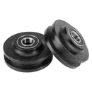 Home Sliding Barn Door Wheel Closet Hardware Roller Cabinet Window Pulley M M0P5