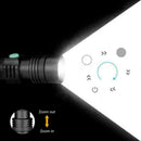 Strong Light Led flashlight 18650 Rechargeable USB T6 torch linterna Zoomab N0R2