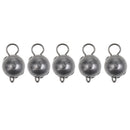 5 Pieces Fishing Sinker Jig Head Lead Fishing Weights Practical 3g