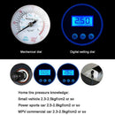 Car Air Pump Digital Tire InflatorLED Light Mini Car Air Pump 12V DC Electr