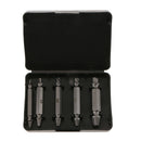 5 in 1 Box Screw Extractor Set Drill Bits Damaged Stripped Bolt Remover Tool