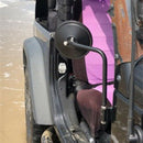 Door Off Mirror for Jeep Wrangler Side Mirrors Circular Rear View Quick Rel