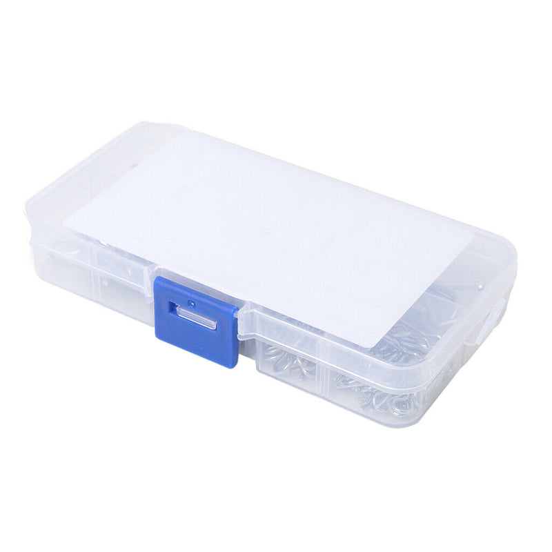 100-in-1 Stainless Steel R Clips Spring Lynch Hitch Cotter Hair Pin Assortment