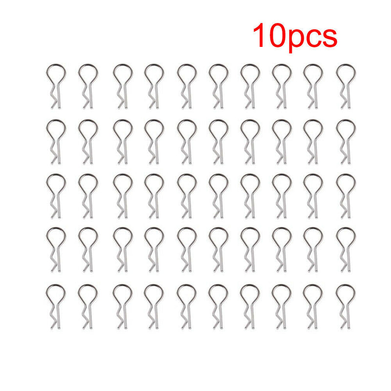 1/10th Scale Curved Body Clips For HSP Truck Buggy Shell RC Car Parts R-shape Cl