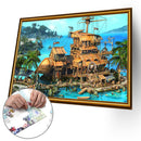 1000pcs DIY Pirate Home Jigsaw Puzzle Children Adults Assembling Picture