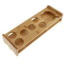 7/12 Holes Random Bamboo Cup Holder Organizer Rack Beer Glass Container Stand