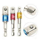 Power Hand Tools Sockets Adapter Wrench Set Hex Square Nut-Drill O8W7