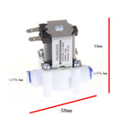 Electric Water Valve 24V DC Solenoid Valve 1/4" Hose Connection RO Controller ME