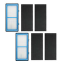 2*HEPA Filters + 4*Carbon Booster Filters for Holmes AER1 Series, HAPF30AT