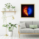 5D DIY Full Drill Diamond Painting Novelty Heart Cross Stitch Embroidery