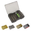 Squid Jig Box Both Side Storage Lure Case Holder Yellow 12 Compartments