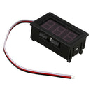 Mini voltmeter tester Digital voltage test battery DC 0-30V red auto car A8K7