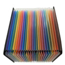 Rainbow Organ Bag 24-Layer Organ Package A4 Classification Test Papers Tool A