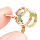 50Pcs Spring Clip 7mm Inner Diameter Car Water Hose Oil Tube Clamp Fastener 3c