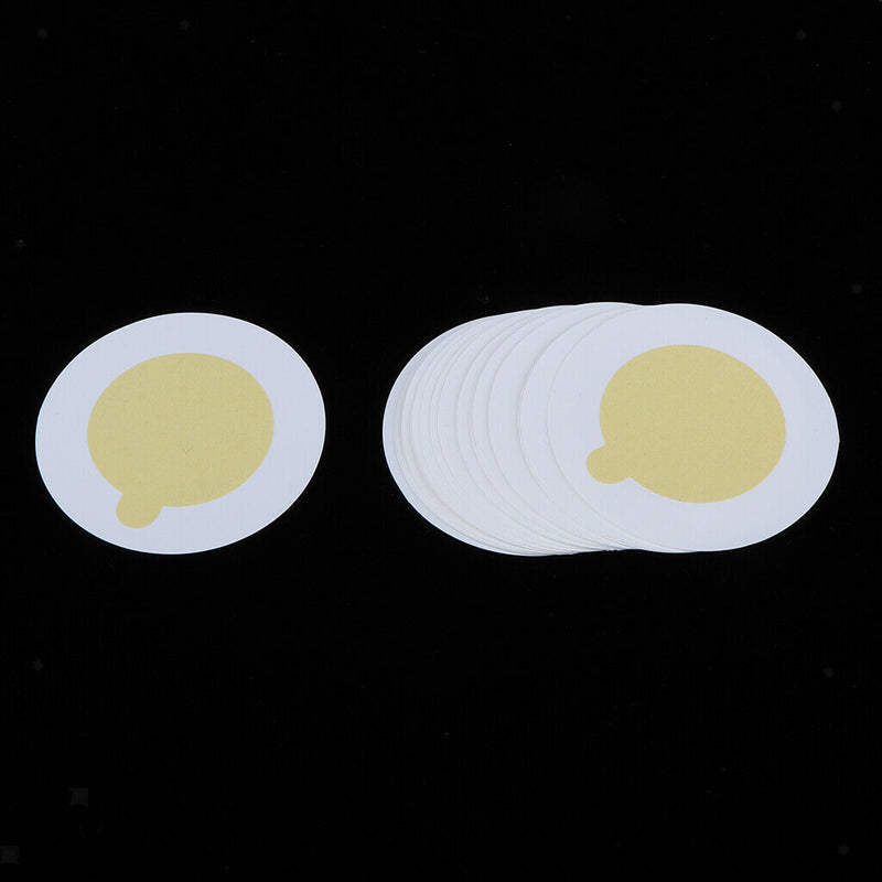 20pcs Eyelash Extension Glue Holder Pads Waterproof 5CM Diameter Lash Adhesive