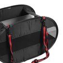 Back Net Tote Organizer Bag Holder Pocket Storage w/ Handles Strap Black