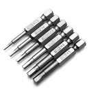8 pcs 1/4 inch Screwdriver Bits Hexagon Magnetic Hexagon 50mm