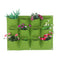 Plant Grow Bag, 12 Pockets Degradable Vertical Hanging Wall Garden Plant Gr