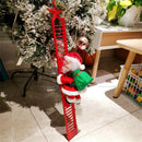 Electric Ladder Santa Claus Toys Christmas Ornaments Desktop Decoration A
