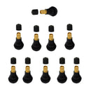 10pcs TR412 Tubeless Tire Valves Snap-in Valve Stems Parts for Car Motorcycle