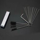 Carburetor Jet Cleaning Tool Carb Wire Cleaner Set for Motorcycle Cleaner